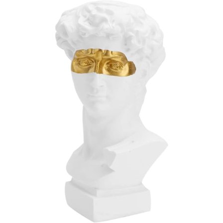 Grekisk Staty Ansiktsplanterare Romersk David Byst Figur Dekoration Inomhus Kaktus Bonsai Kruka Ansiktsvas Home Dekoration Succulent Kaktus Inomhus 