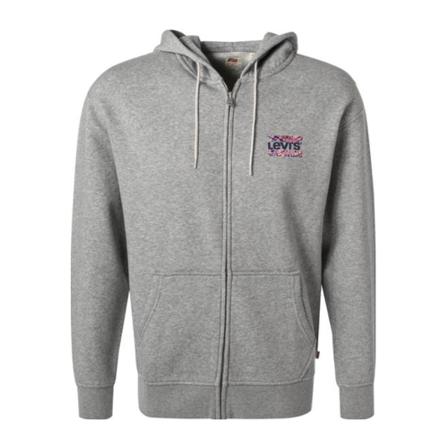 Levi's, Graphic Hoodie Szary, Mężczyzna, Rozmiar: M