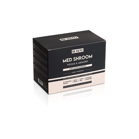 Vitaminer BeKeto KETO Lions Mane Mushrooms 30 sachets - Bodyman.dk