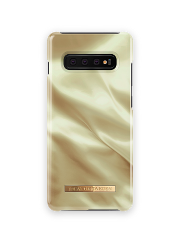 Fashion Case Galaxy S10+ Honey Satin