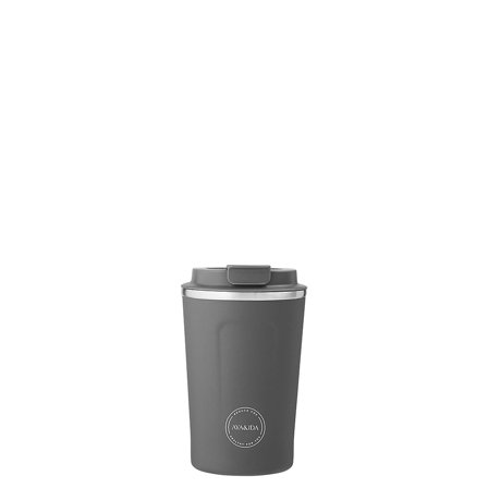 AYA&IDA CUP2GO Termokop 380 ml Dark Grey, Børn & Forældre, Service, Kopper Og Drikkedunke