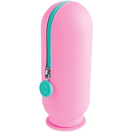 Serve Pen Case Hoop Vacuum Pastel Pink