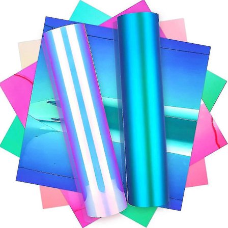 Opal Vinyl 6st Assorted Color Permanent Adhesive Vinyl Ark DXGHC