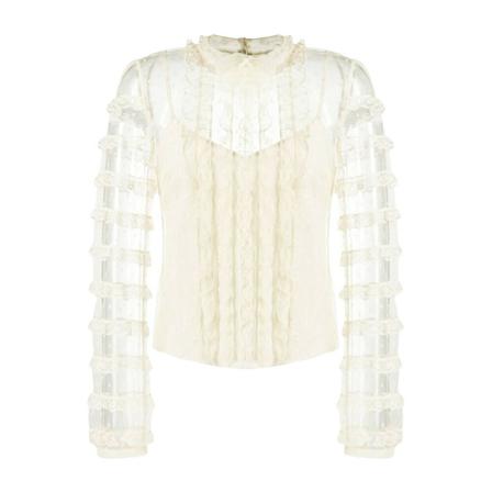 RED Valentino, Blouses Wit, Dames, Maat:S