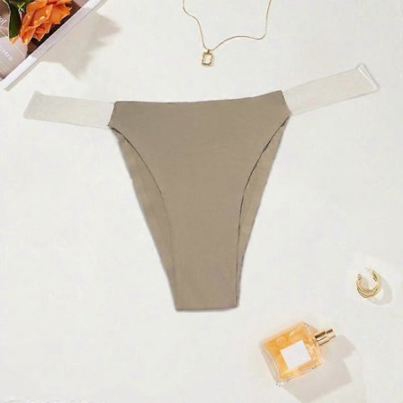 Sømløs usynlig truse for kvinner, gjennomsiktig midjestropp, sexy stringtruser Xs S M