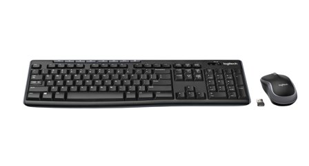 Logitech MK270 Wireless Combo - tastatur- og mussett - Italiensk Inn-enhet