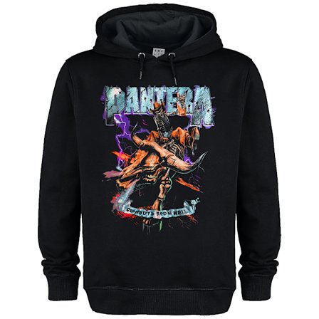 Amplified Unisex Vuxen Cowboys From Hell Pantera Hoodie XS Svart