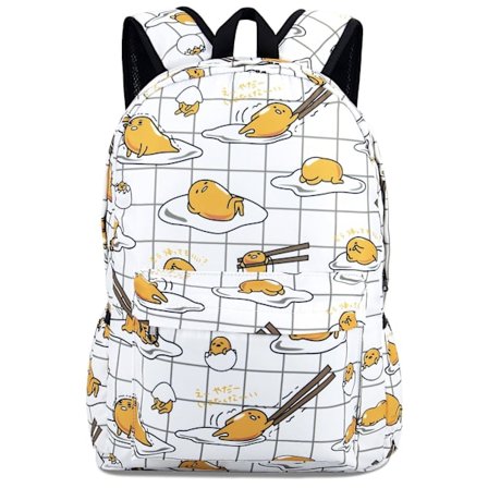 Anime Gudetama laiska muna teini-sarjakuvakoulureppu