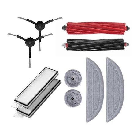 Til S8 MaxV Ultra Robotstøvsuger Hovedsidebørste Moppeklude HEPA-filtre Reservedele Tilbehør