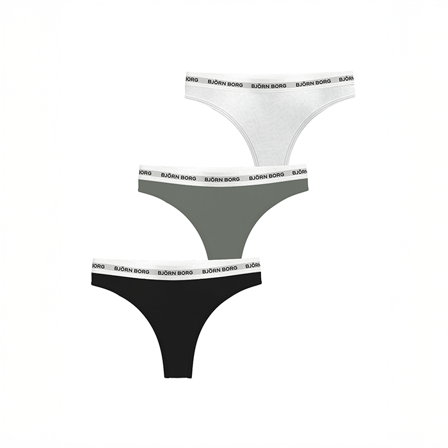 Björn Borg Logo Thong 3‐pakning Multipack