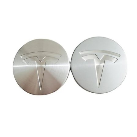 4 hjul Tesla hjul logo senter 56mm navkapsler