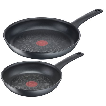 Tefal Easy Chef Stekepanne sett 22 cm & 28 cm' - 'Grå