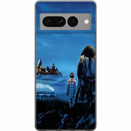 Google Pixel 7 Pro Genomskinligt Skal Harry Potter Hogwarts Le
