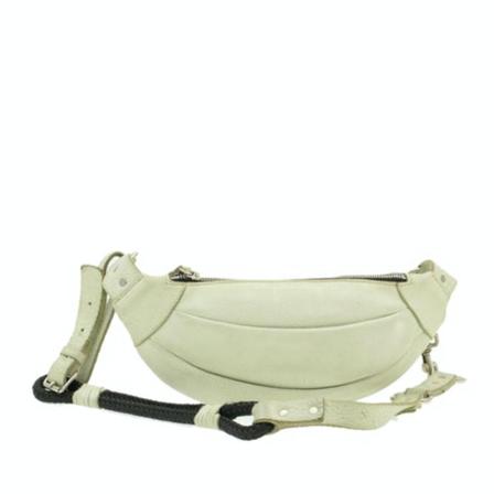 Prada Vintage Pre-owned Leather Shoulder Tas , Wit , Dames , Maat: ONE Size Vintage Tassen