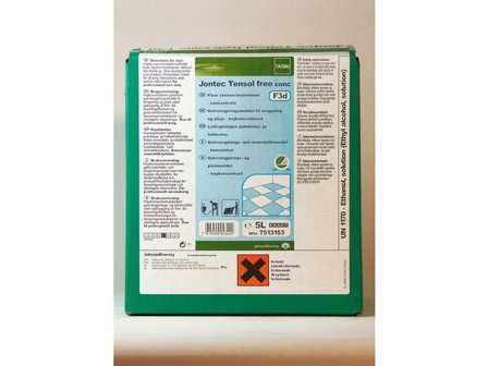 Taski Golvunderhåll JONTEC Tensol Free SD konc 5l - Lyreco - Städ och hygien - Golvunderhåll - Underhållsmedel