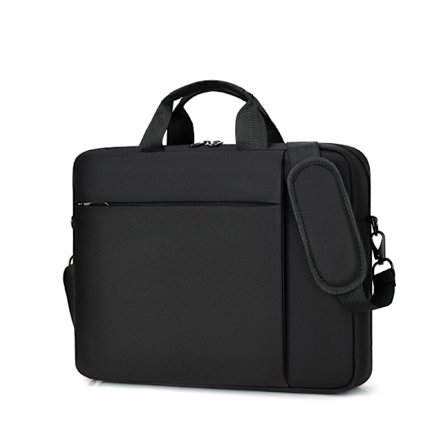 Bärbar axelremsväska för surfplatta och laptop 14 "15" fashionabel fritid student kontor trolleyfodral datorväska