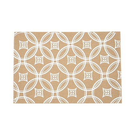 Vintage Bordstablett Värmebeständig Halkfri PVC Värmeisolering Rektangel Matbordsskydd Dekorationsdyna Köksartiklar