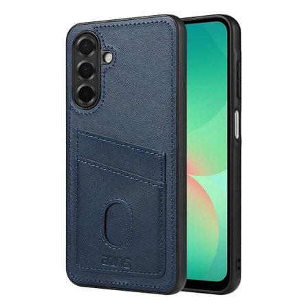 SKALO Samsung S25 FE AZNS K1 Korttikotelo Suojakuori - Sininen