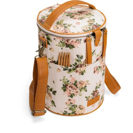 Muud Saturn-XL Oppbevaringsveske Canvas-Flower