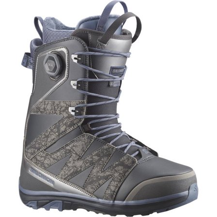 Salomon - Snowboard-Schuhe Unisex X Approach Lace Sj Boa Team - Phantom / Metal Grey / Grisaille - 28