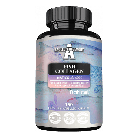 Kollagen fra fisk 600mg 150 kaps APOLLO’S HEGEMONY