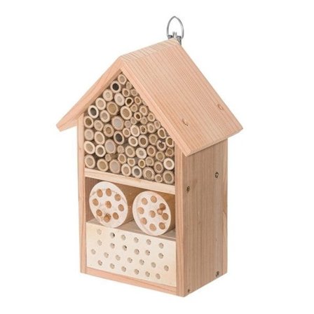 Hyönteishotelli 25 cm puutarhan tuholaisille