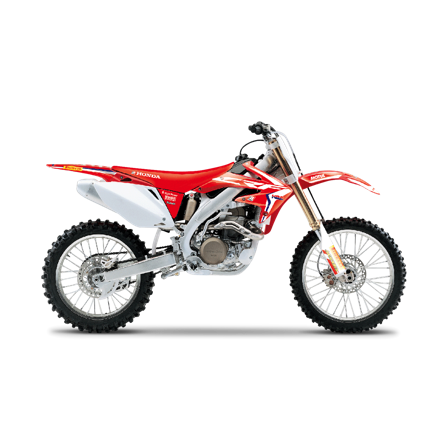 Stickerset Blackbird Replica Team HRC 2017 - Honda CRF 250R 2018-2024