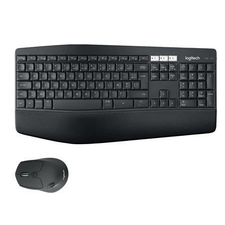 Logitech MK850 Performance - tastatur- og mussett - AZERTY - Belgisk Inn-enhet