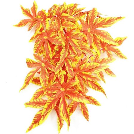 Akvarium Konstgjord Vattengräs Växt Hängande Blad Vinranka Rattan Fisk Tank Dekor Akvarium Dekor Plast Växter C