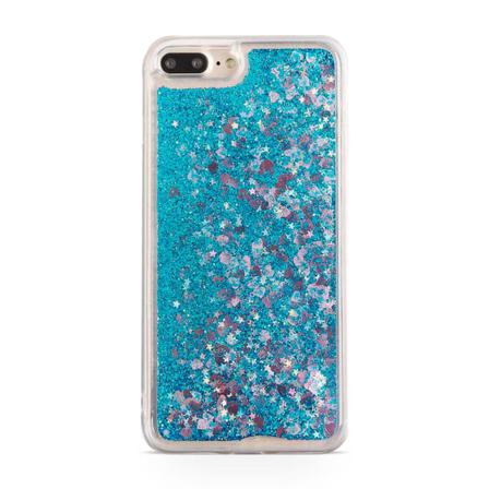 Glitter Skal Till Apple Iphone 7 Plus & Iphone 8 Plus - Blå Blå