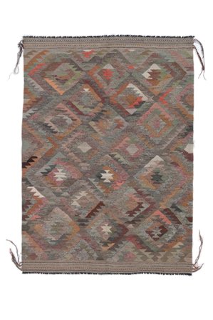 Kilim Ariana Trend Rug 150X208 Brown/Black Wool, Afghanistan