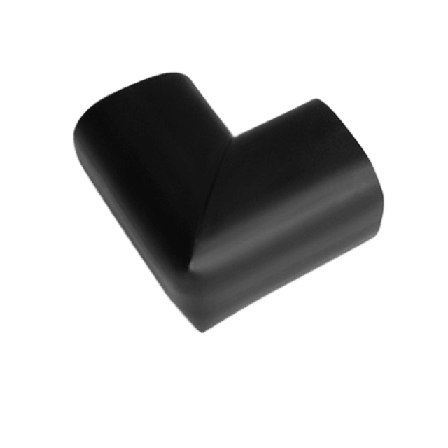 HomeSafety Hörnskydd Safetycornerguard Matteo Xl 4-pack Barnsäkerhet Svart