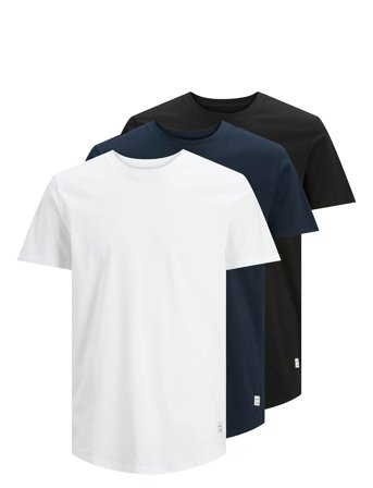 Jack & Jones | Jjenoa Tee Ss Crew Neck 3Pk Mp Noos | S