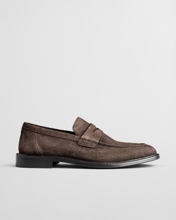 GANT Uomo - Mocassini Lozham in camoscio - Taglia 44 - - Uomo - Shoes