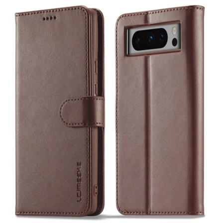 LC.IMEEKE Plånboksfodral Google Pixel 8 Pro Brun