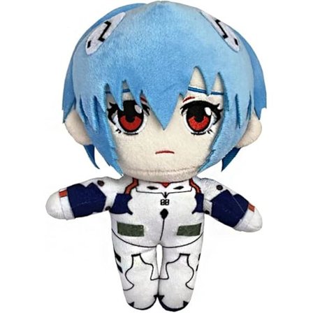 Ayanami Rei Kort Hår Plysjdukke Ayanami Rei Anime Søt Figur Soverom Sofa Soverom Myk Stoppet Plysj Pute Hjemmedekor Samleobjekter Stoppet Leke