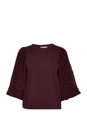 Gittyiw T-Shirt Burgundy InWear