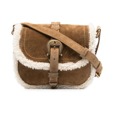 Golden Goose, Cross Body Bags Bruin, Dames, Maat:ONE Size