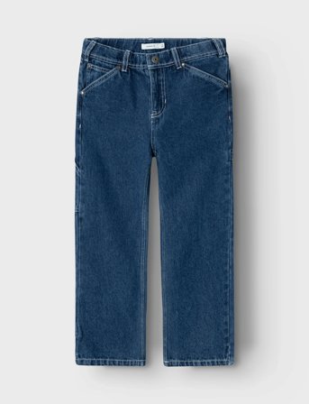 name it Nkmryan Straight Jeans Carp 4525-Im Noos - Blue - 146