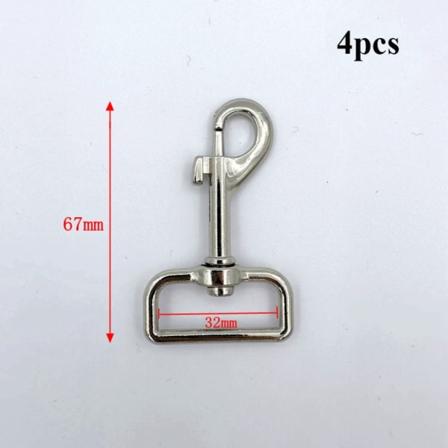 4 stk Snap Hook Trækspænder 67X32MM 67x32mm