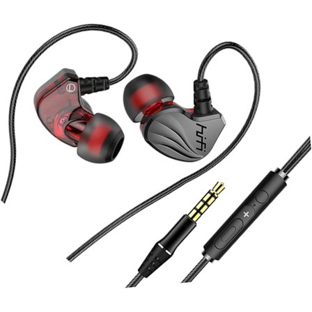 øre Kablede Øretelefoner Hovedtelefoner 3,5 mm Jack High Fidelity Ledningsøretelefoner til Enheder Metal