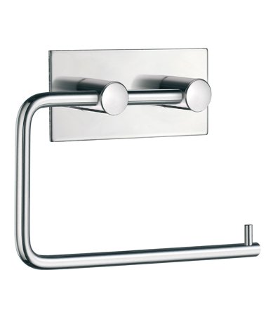 Beslagsboden B 1098 Toalettpappershållare 120 mm, stål Mattborstad, Badrum