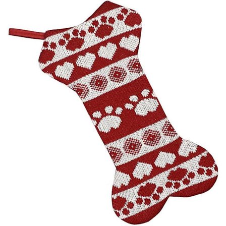 Hund Julstrumpa, Stor Hängande Julstrumpa, Tecknad Julgran Jultomte Snögubbe Presentpåse För Juldekoration Öppen Spis Showc