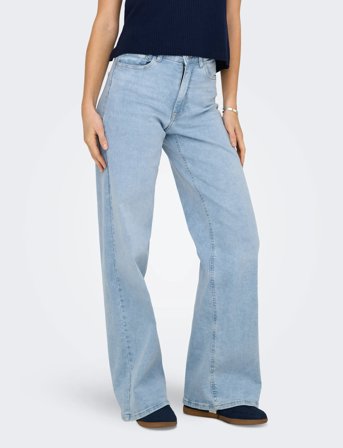 JDY Jdyfelina-Fina Hw Wide Jns Lbd Dnm Noos - Blue - L x 32