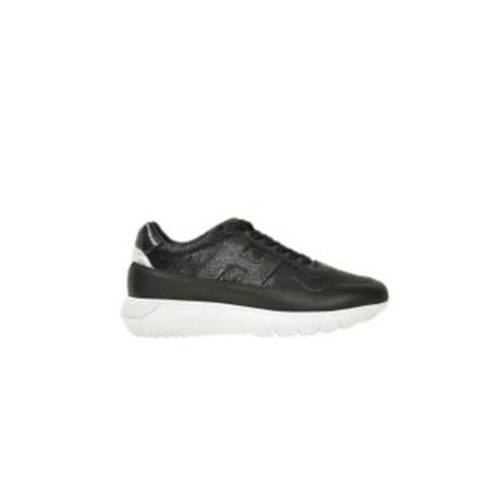 Hogan, Laced Shoes Czarny, Kobieta, Rozmiar: 36 EU