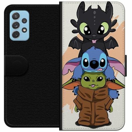 Samsung Galaxy A52 5g Plånboksfodral Lilo And Stitch