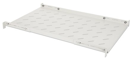 INTELLINET INT 19" Fixed Shelf, Adjustable, 750-950mm depth, max load 2