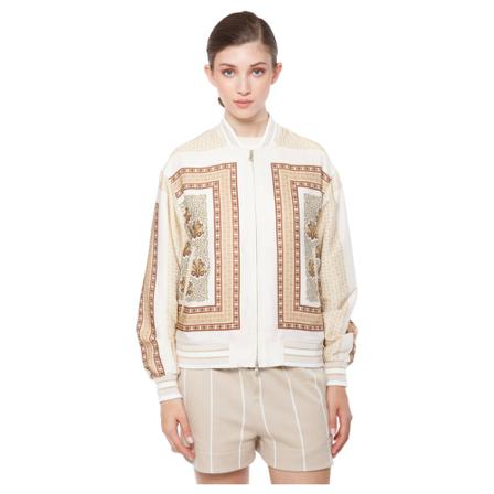 Eleventy Bomber Hvid, Dame Bomberjakker