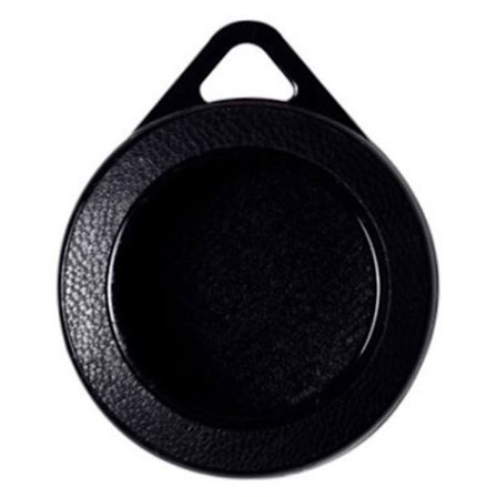 AirTags sleek design lædercover - Sort