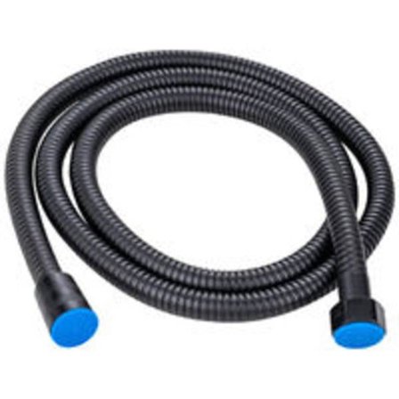 Universell duschslang, universellt munstycke 1/2, 2 m, matt svart